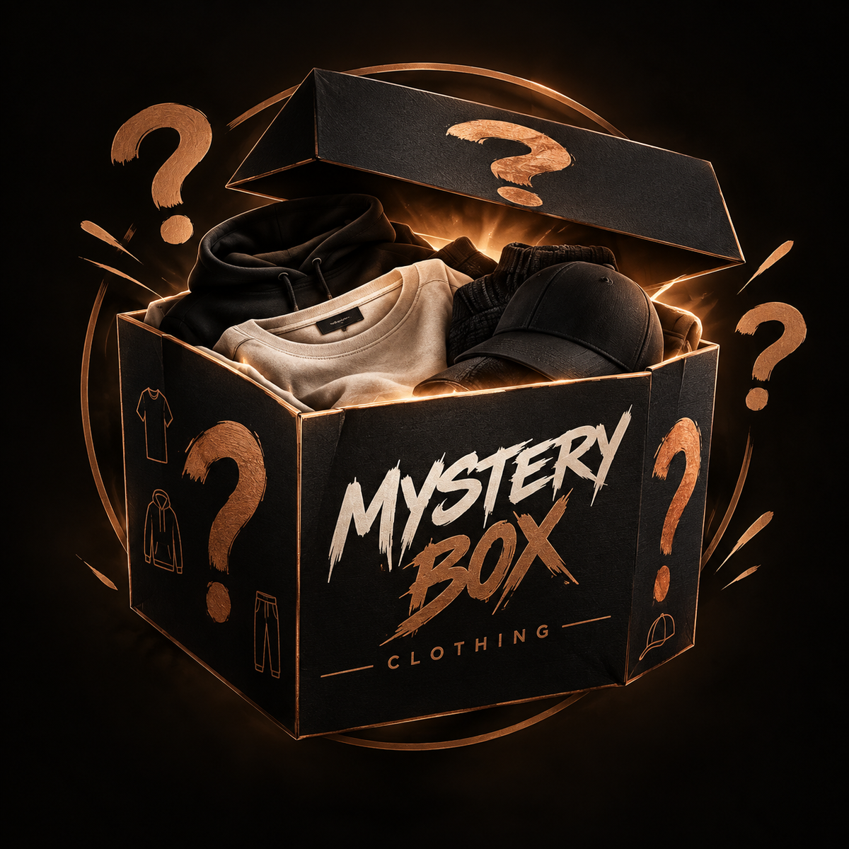MYSTERY BOX — WHOLESALE CLOTHING STOCK 3-6pieces GradeA-B-C
