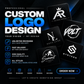 Custom Professional Logo Design – Unique Logo Made for Your Brand/Reselling business